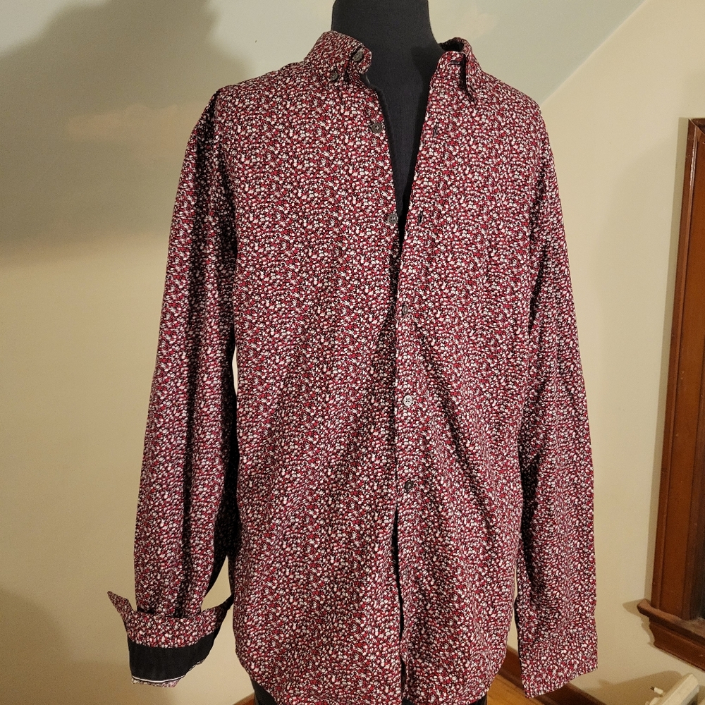 Demin & Flowers Mens Shirt Size S